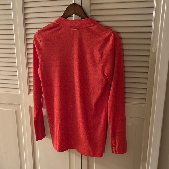 MICHAEL Michael Kors Coral Woman’s Cardigan Sz S Sleeve Buttons Biz Casual - Picture 7 of 7